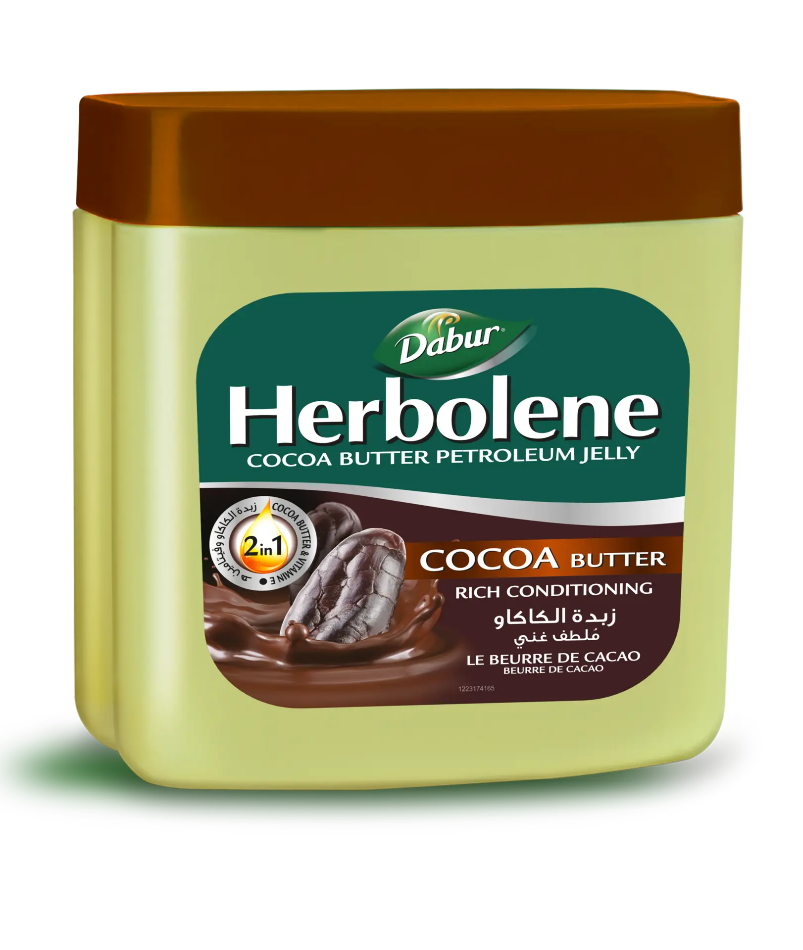 Dabur Herbolene Cocoa Butter Petroleum Jelly - 225 Ml - view 1
