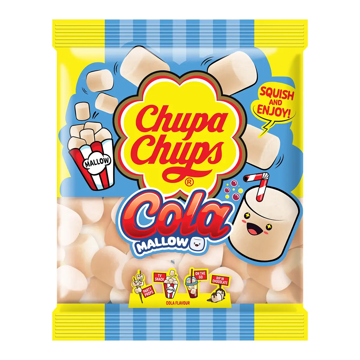 Chupa Chups Marshmallow Bag Cola Flavour 280 gm - view 1