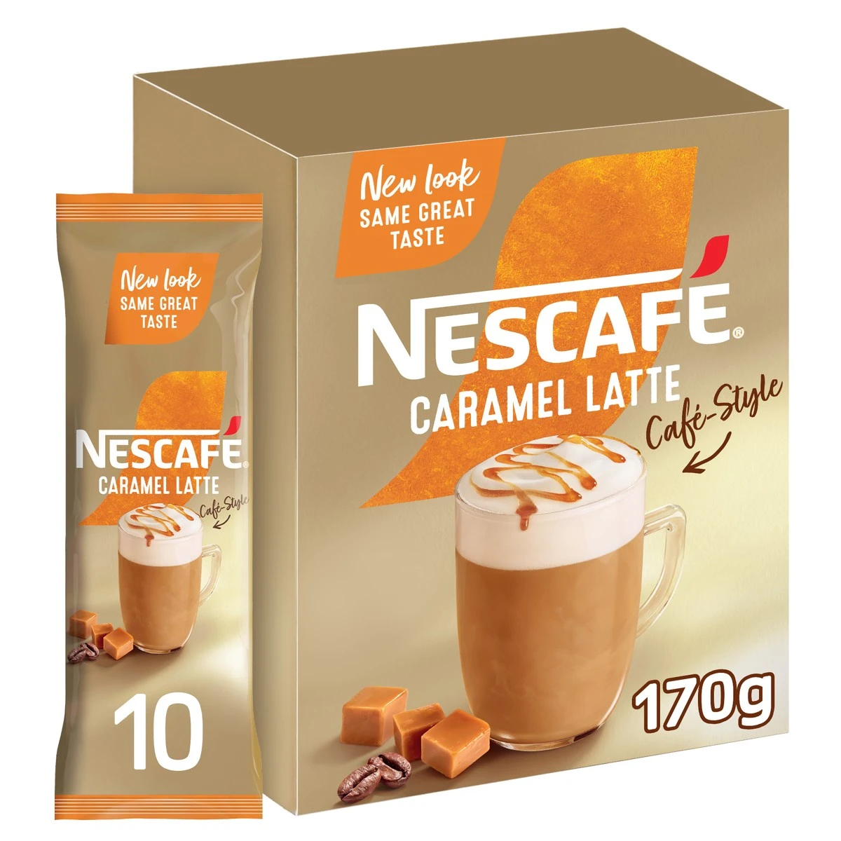 Nescafe Gold Caramel Latte 10 Pcs 17 gm