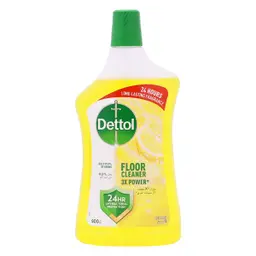 Dettol Lemon Anti-Bacterial Power Floor Cleaner 900 ml