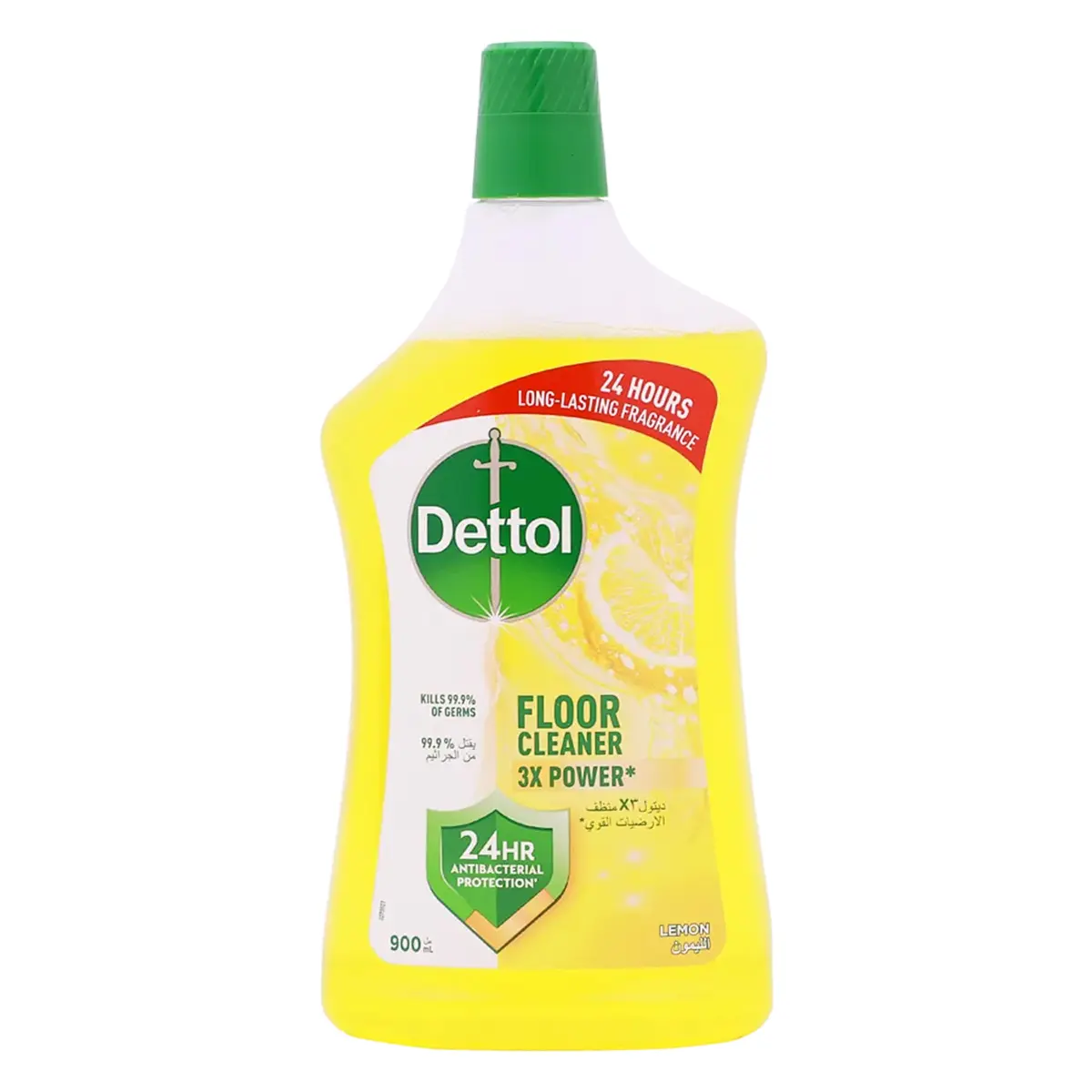 Dettol Lemon Anti-Bacterial Power Floor Cleaner 900 ml - view 1