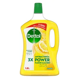 Dettol Lemon Antibacterial Power Floor Cleaner 1.8L 