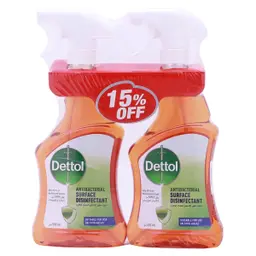 Dettol  Surface Disinfectant Spray 500 Ml Pack Of 2