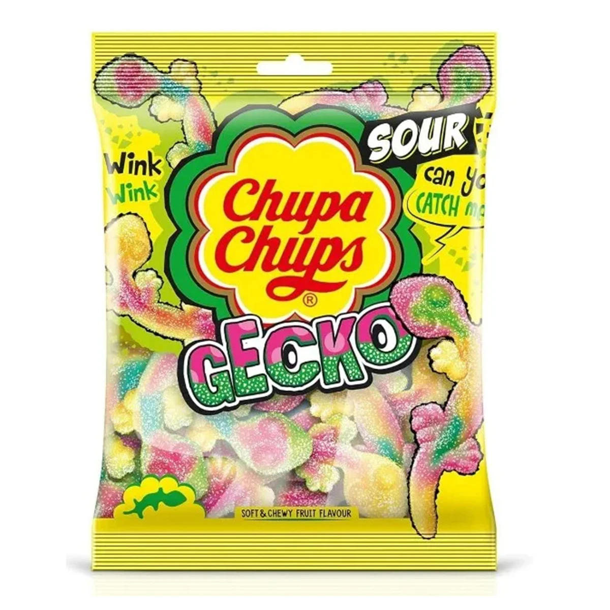 Chupa Chups Sour Gecko 90G