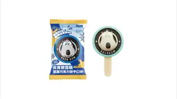 Babe's Bottle Bacon Bear Ice Cream Bar Marshmallow Dark Chocolate Flavor 80 gm