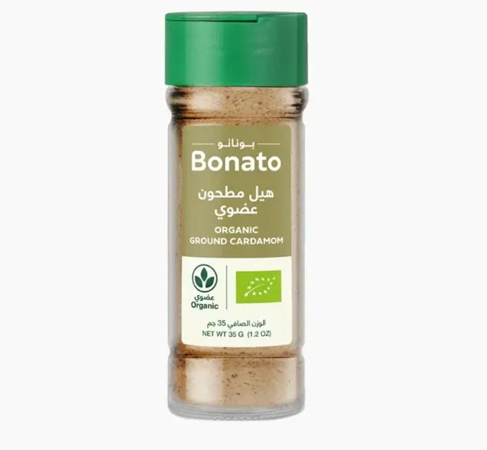 Bonato Organic Ground Cardamom 35 gm