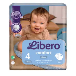 Libero Comfort 4 Open Diaper 7-14 Kg 37pcs