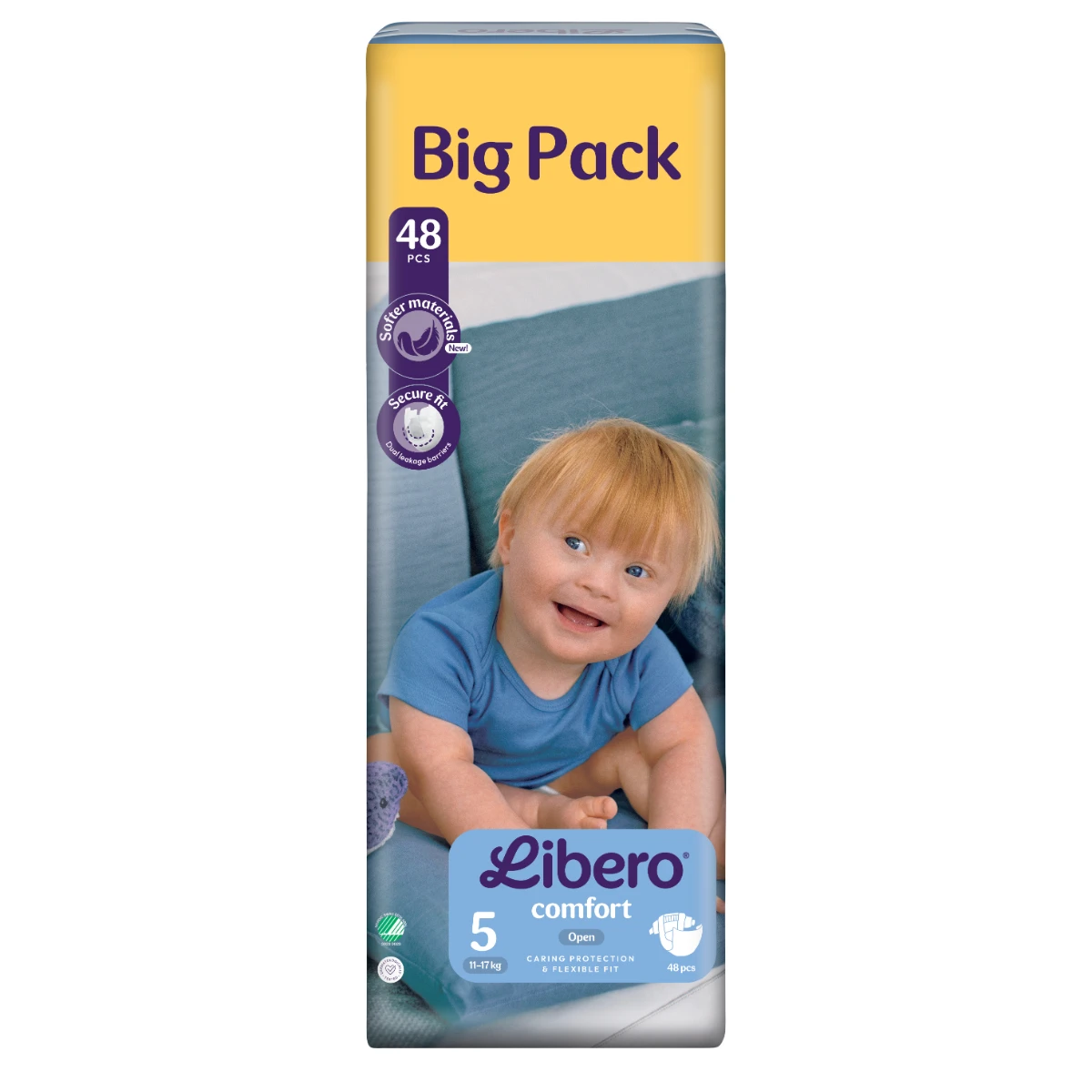Libero Comfort 5 Open Diaper 11-17 Kg 48 pcs