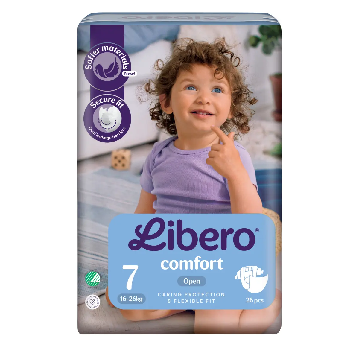 Libero Comfort 7 Open Diaper 16-26 Kg 26 pcs - view 1