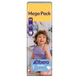 Libero Comfort 7 Open Diaper 16-26 Kg 54 pcs
