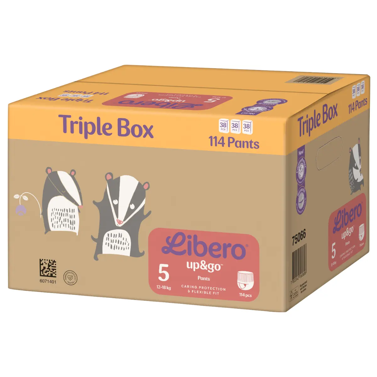 Libero up&go 5 Pant Diaper 7-10 Kg 114 pcs Triple Box - view 1