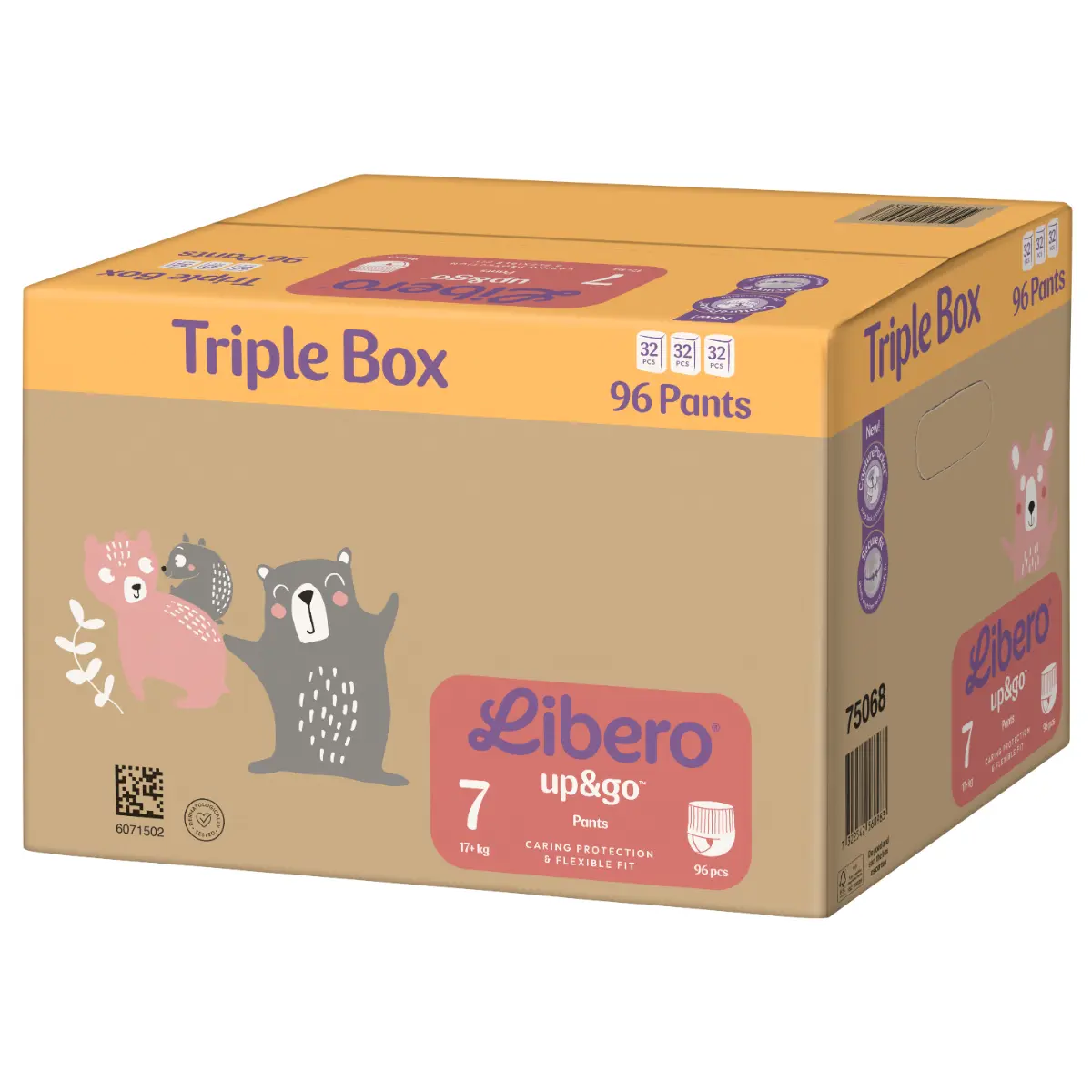 Libero up&go 7 Pant Diaper 7-10 Kg 96 pcs Triple Box - view 1