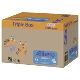 Libero Comfort 6 Open Diaper 13-20 Kg 84 pcs Triple Box