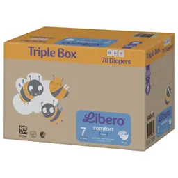 Libero Comfort 7 Open Diaper 16-26 Kg 78 pcs Triple Box