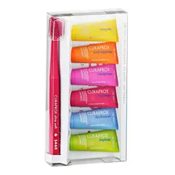 Curaprox You Toothpaste Mixed Set 6 pcs 10ml & Brush