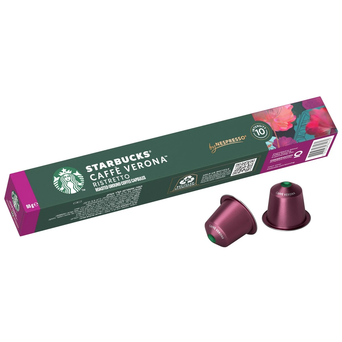 Starbucks Caffe Verona Nespresso 10 Pcs 55 gm