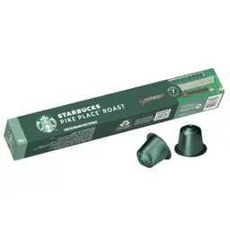Starbucks Pike Place Roast Nespresso 10 Pcs 53 gm