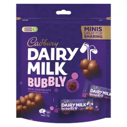 Cadbury Bubbly Minis Chocolate 156 gm