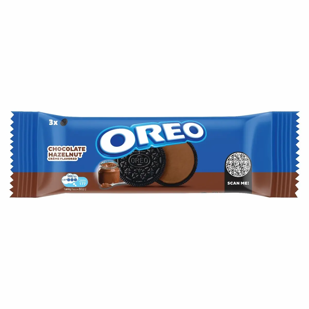 Oreo Hazelnut Cookies 35.5 gm - view 1
