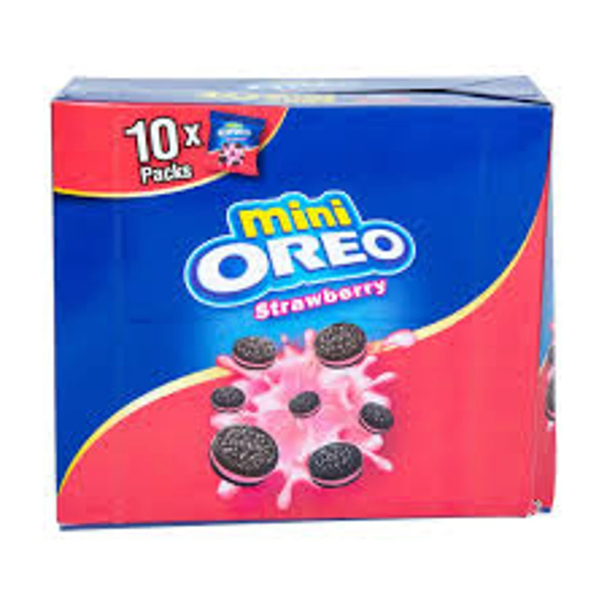 Oreo Mini Pouch Strawberry 10 pcs 20.4 gm
