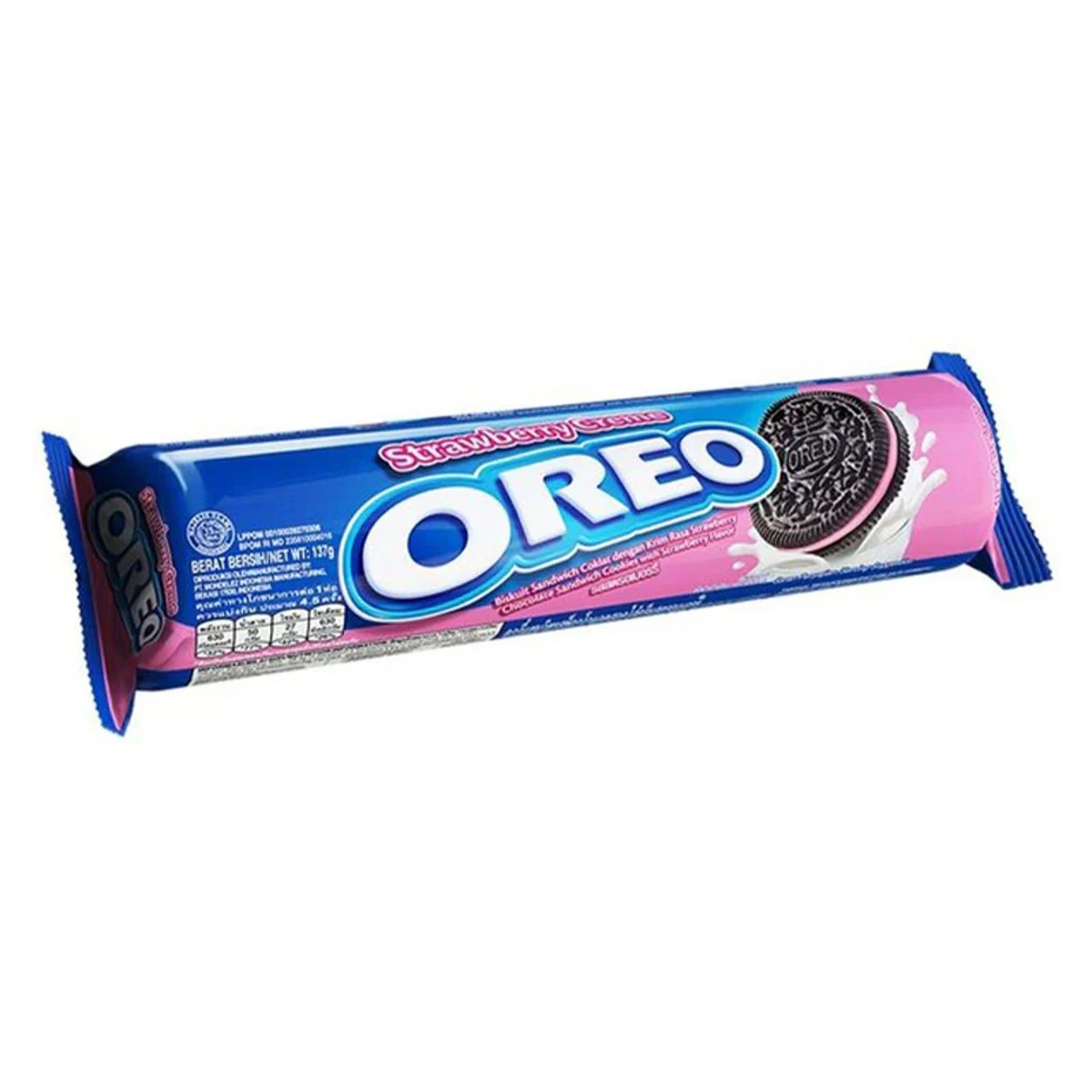 Oreo Chocolate Sandwich With Strawberry Cream 110.4 gm