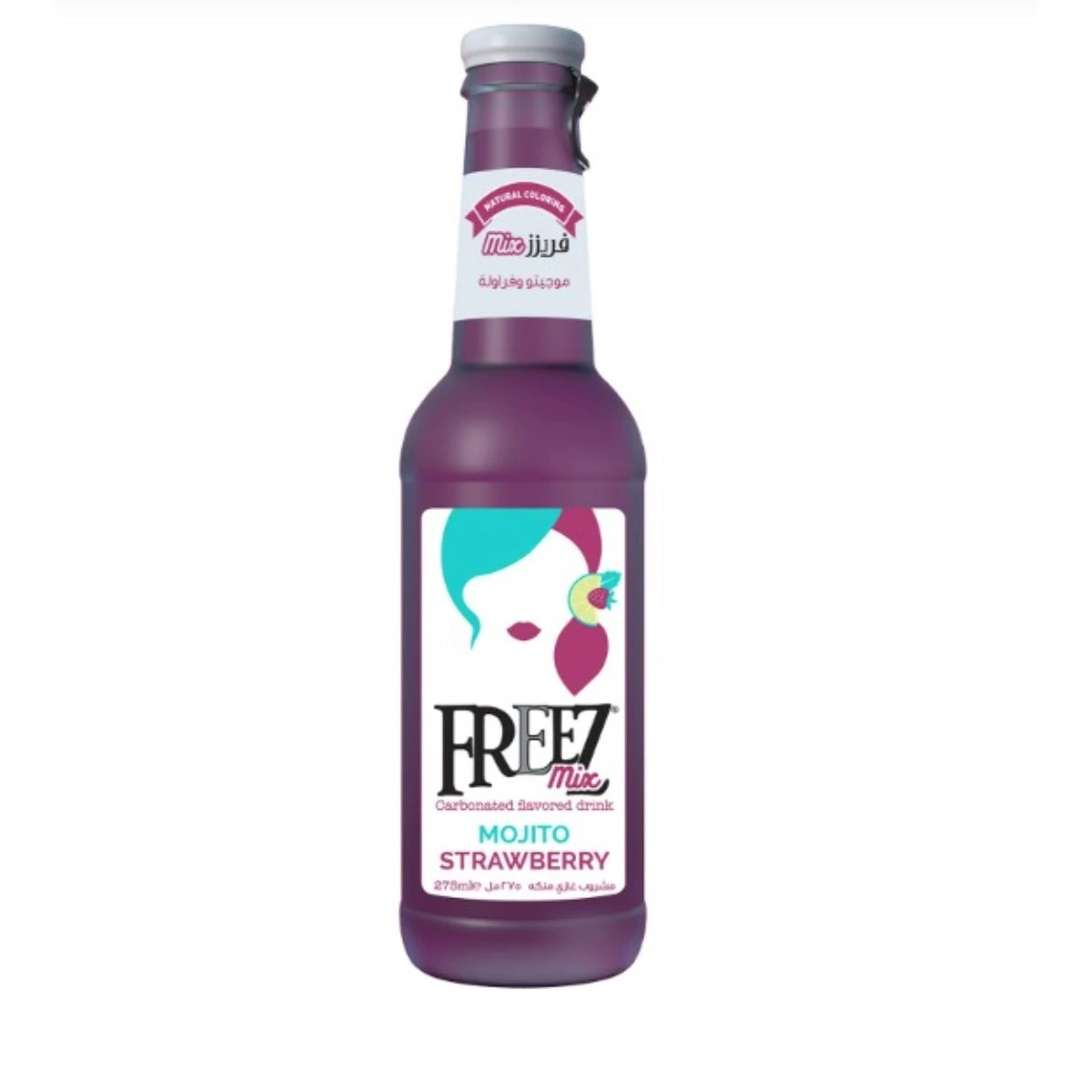 Freez Mojito Strawberry Carbonated Drink 275 ml