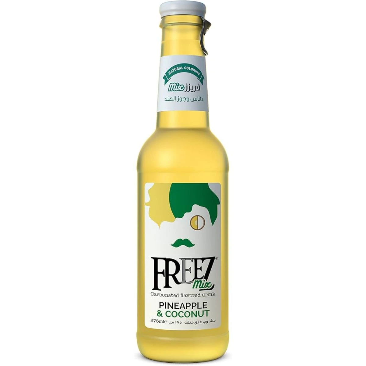 Freez Pineapple Coconut Carbonated Drink 275 ml