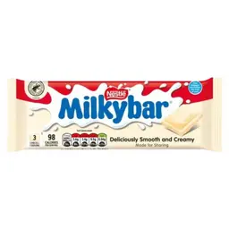 Nestle Milkybar White Chocolate Block 90 gm