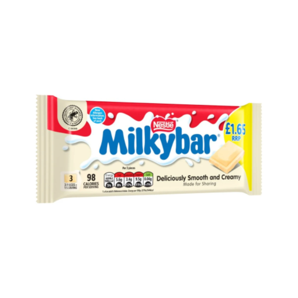 Nestle Milkybar White Chocolate 90 gm