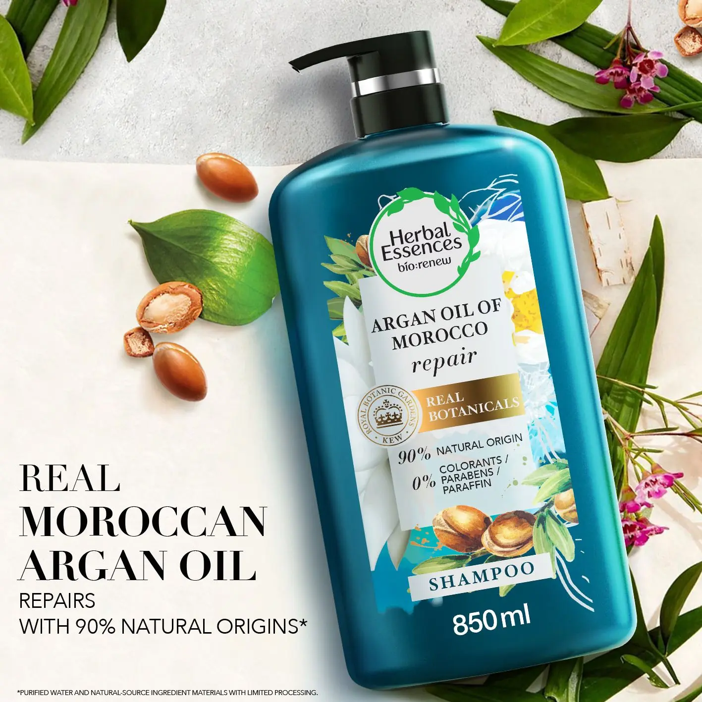 Herbal Essences Bio Renew Repair Argan Oil Of Morocco Shampoo 850 ml - view 2