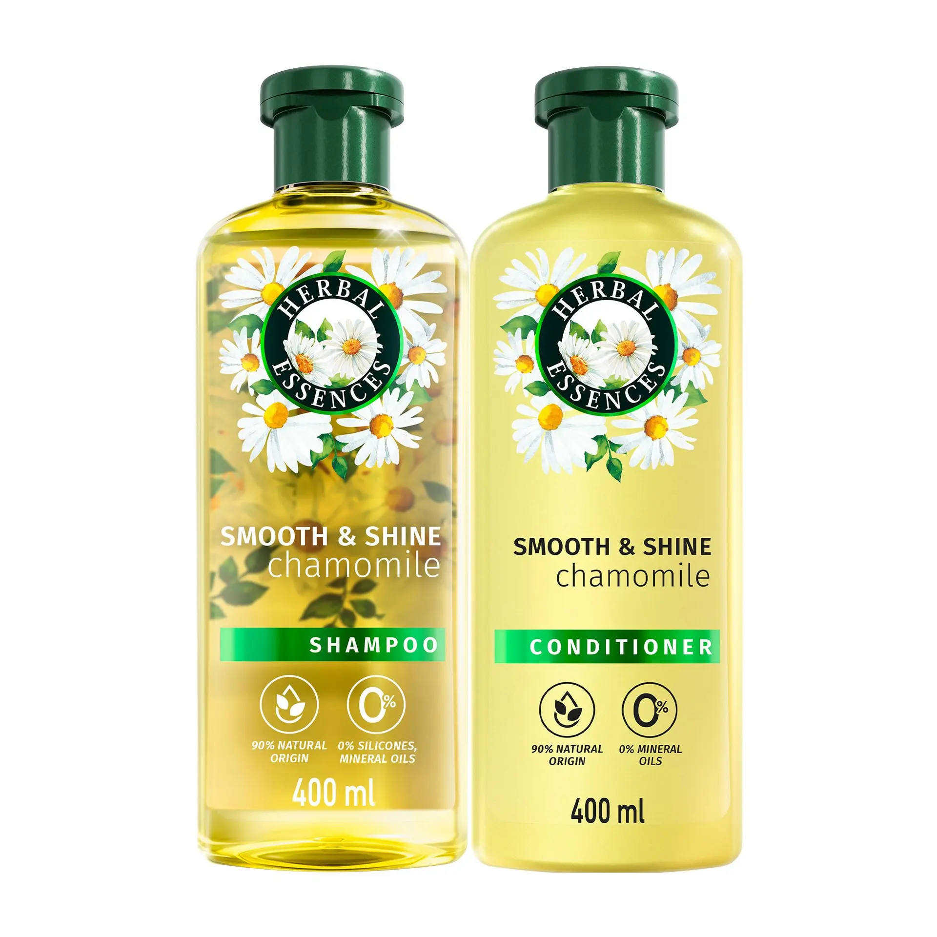 Herbal Essences Smooth And Shine Chamomile Shampoo And Conditioner 400 ml - view 1