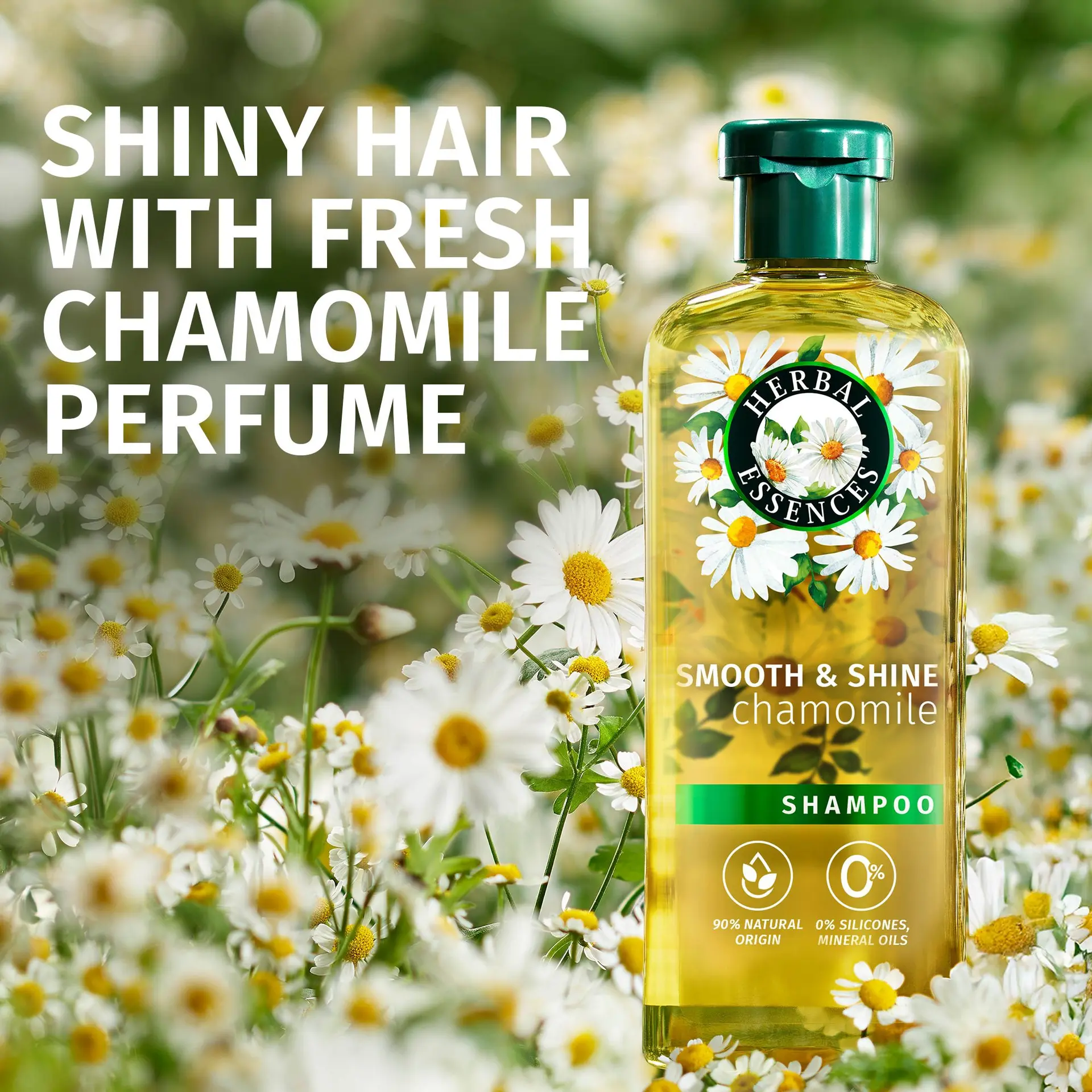 Herbal Essences Smooth And Shine Chamomile Shampoo And Conditioner 400 ml - view 2