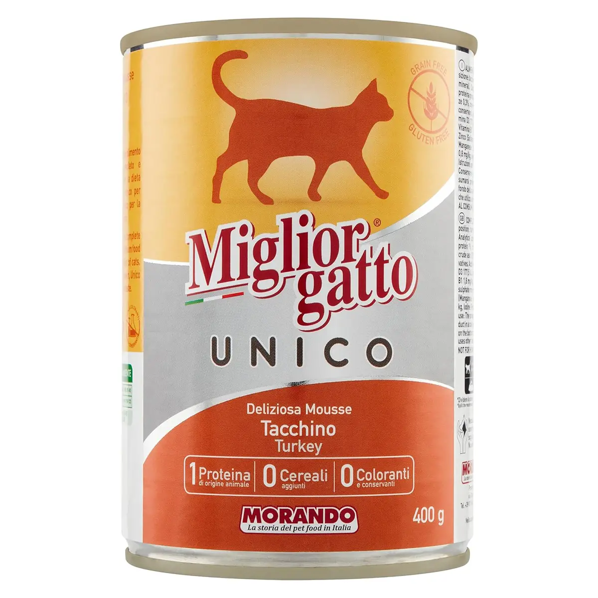 Miglior Gatto Unico Cats Wet Food Mousse Turkey 400gm - view 4