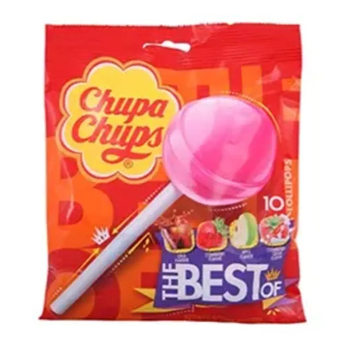 Chupa Chups Lollipops Best Of Milk 120G - view 1