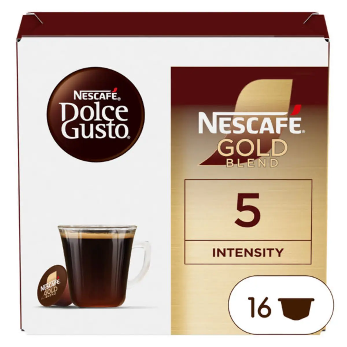 Nescafe Dolce Gusto Grande Gold Blend 16 Capsules 112 gm - view 1
