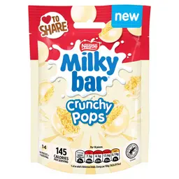 Nestle Milkybar Crunchy Pops Pouch 90 gm