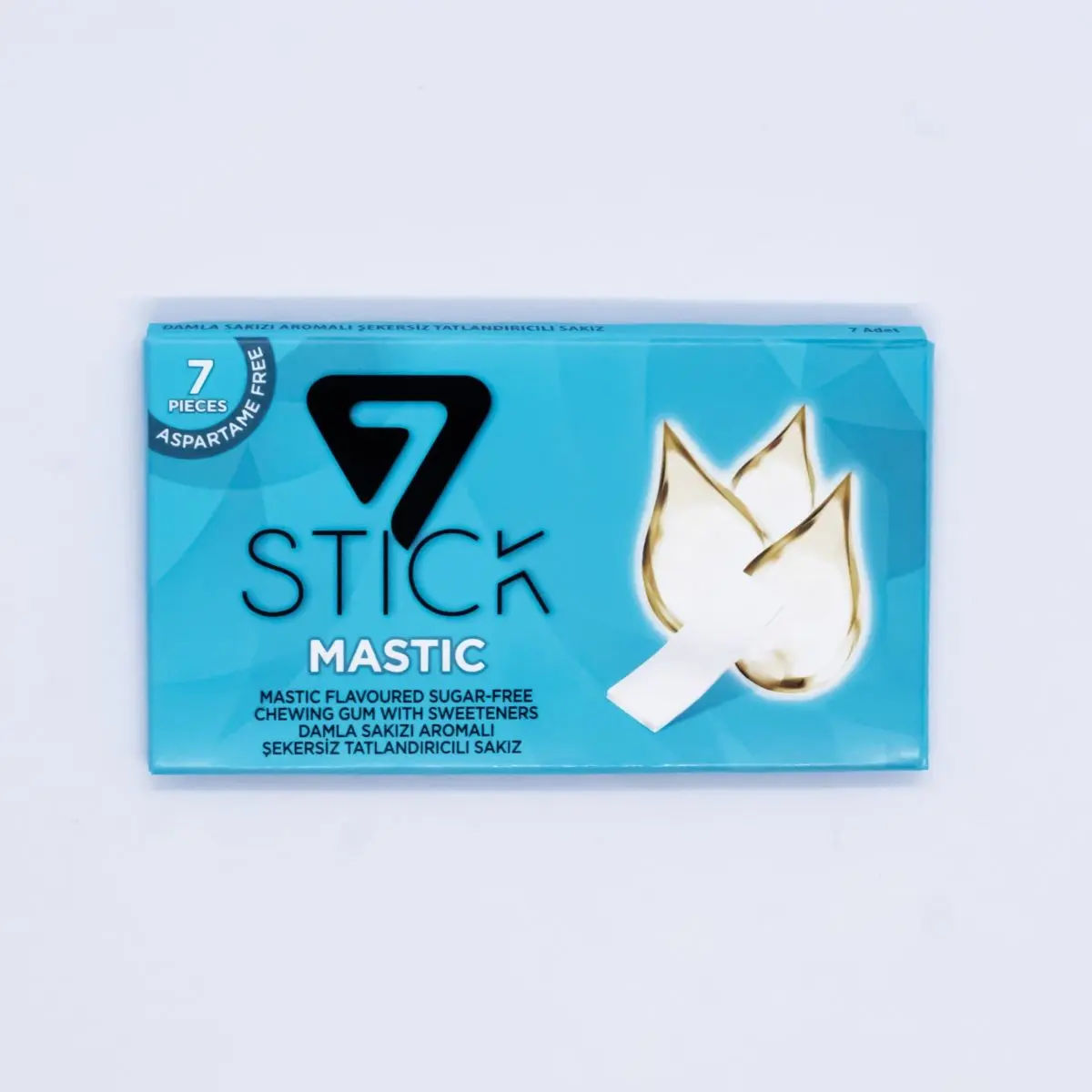 7 Stick Chewing Gum Mastic Flavoured Suger Free 7 Pcs - view 1