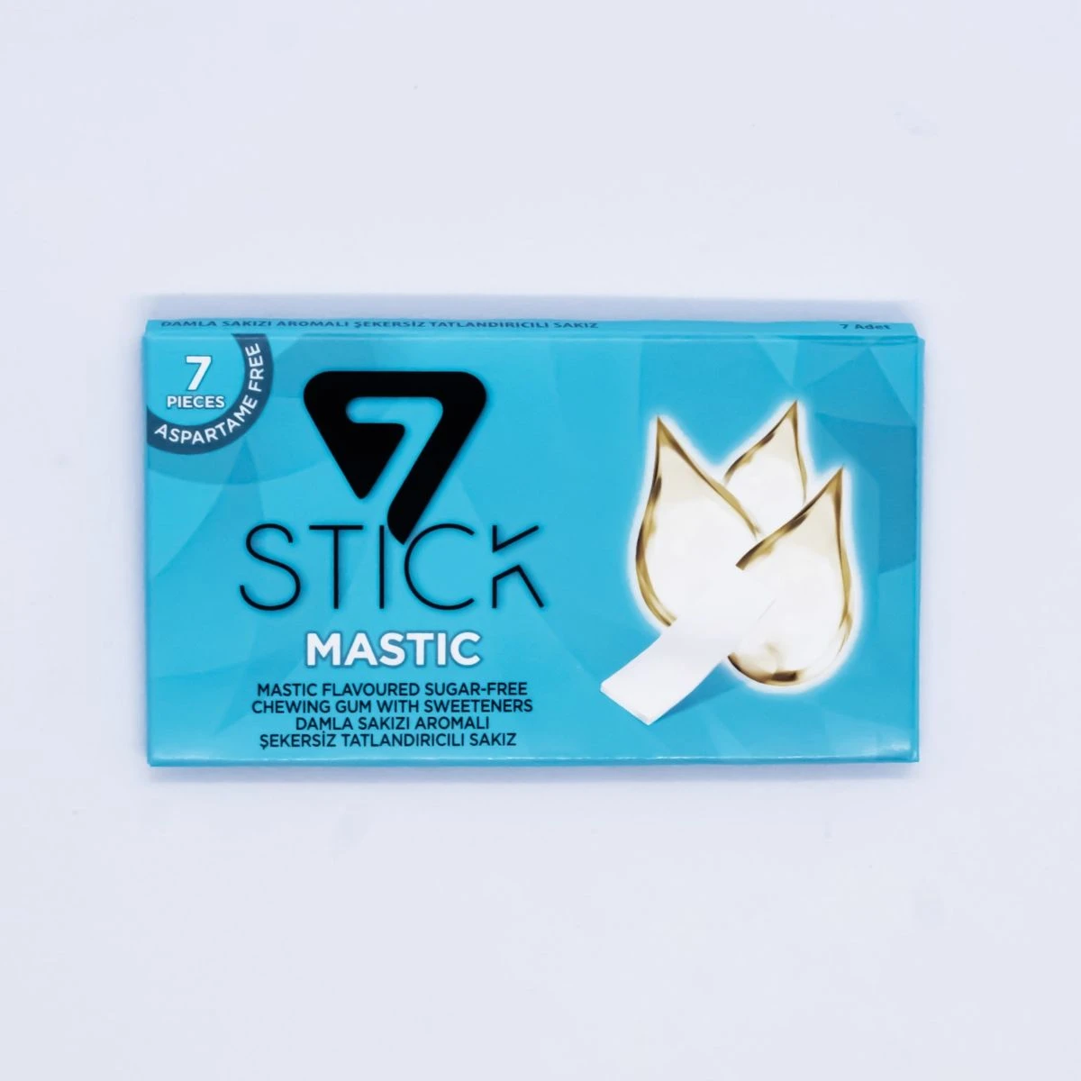 7 Stick Chewing Gum Mastic Flavoured Suger Free 7 Pcs