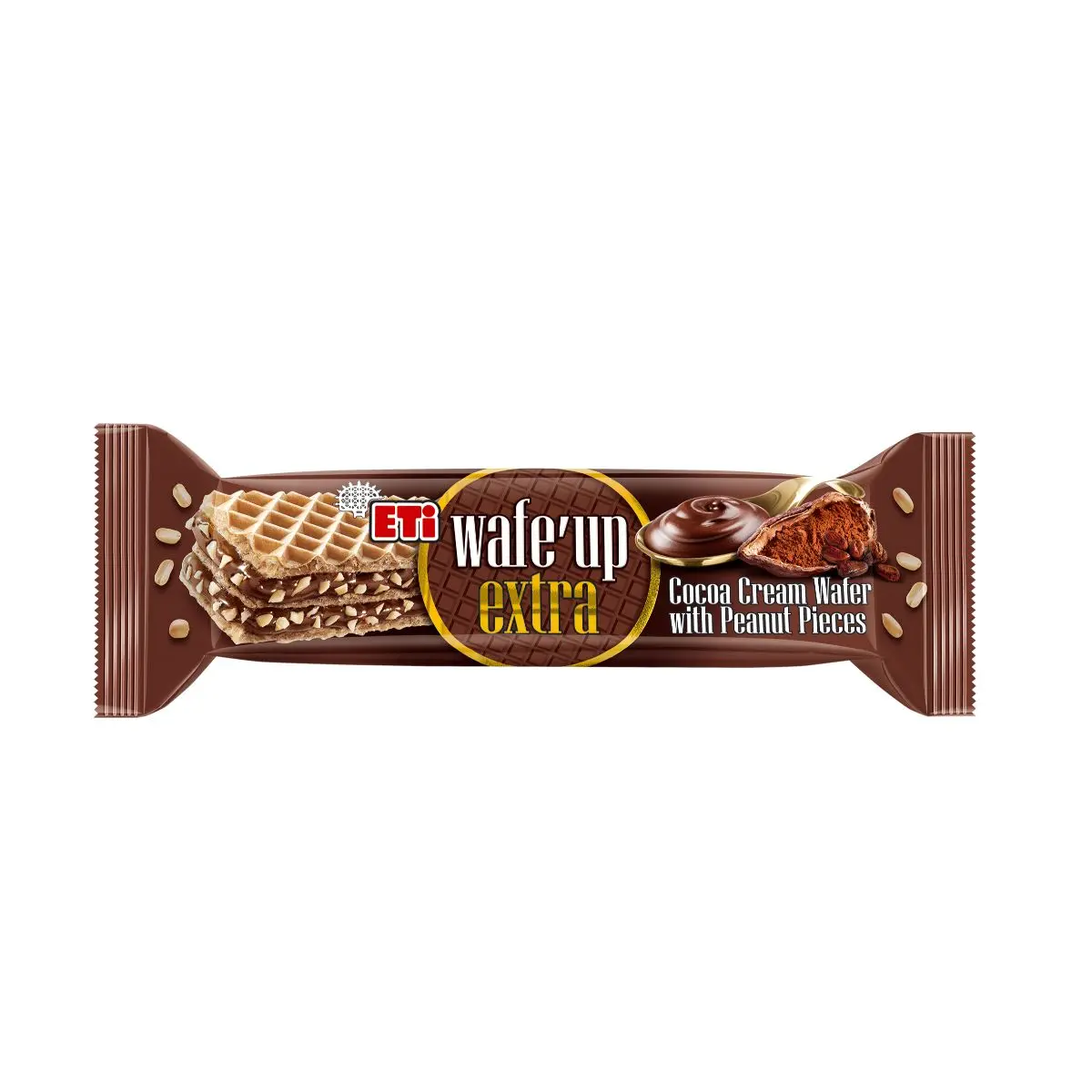 Wafeup Extra Wafer Cocoa Cream Wafer With Peanut Pieces 29 gm - view 1
