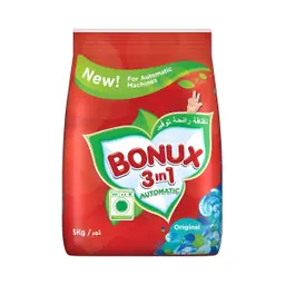 بونكس مسحوق غسيل أوتوماتيك بالرائحة الأصلية 5 كجم