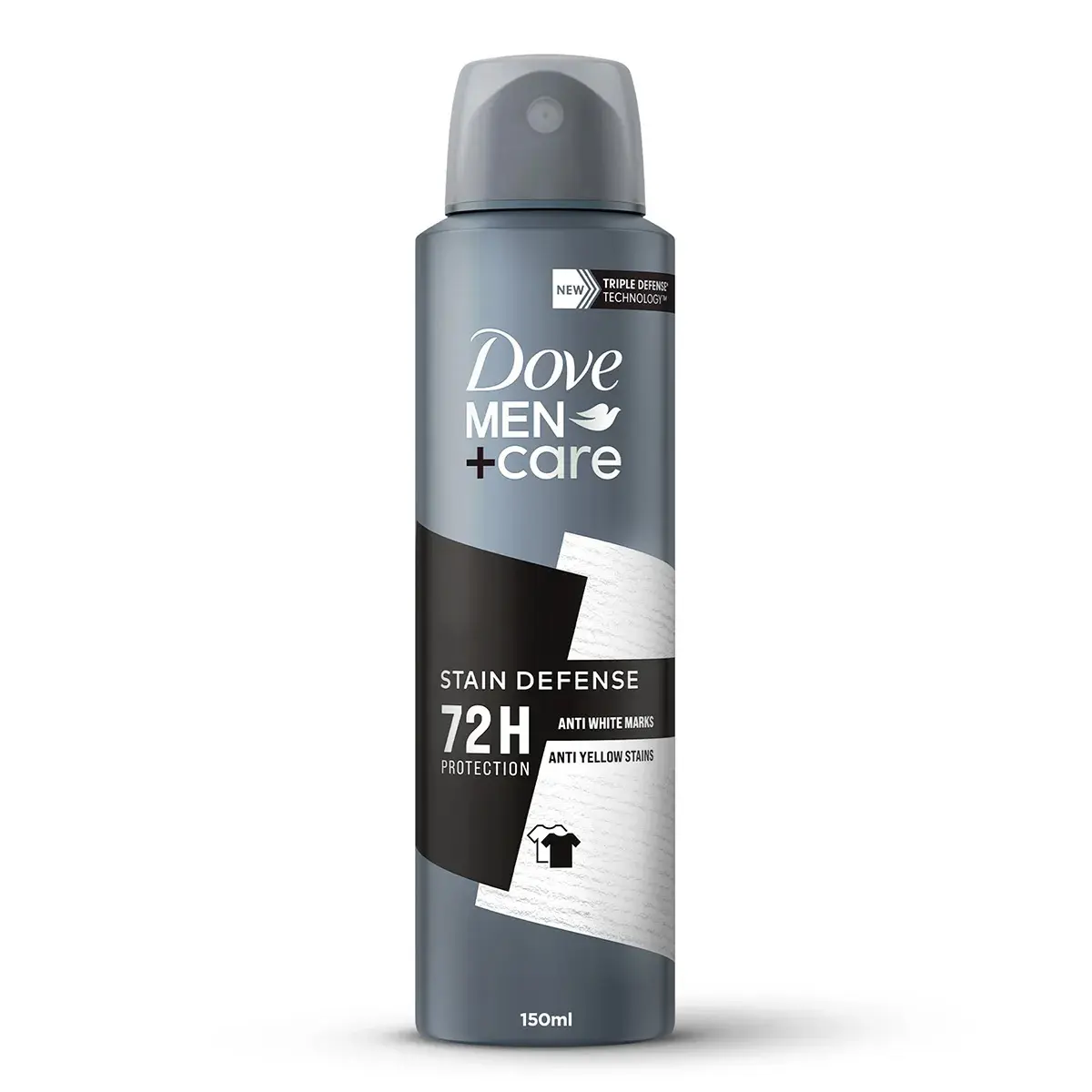 Dove Men+Care Antiperspirant Deodorant Spray Stain Defense 150 Ml - view 1