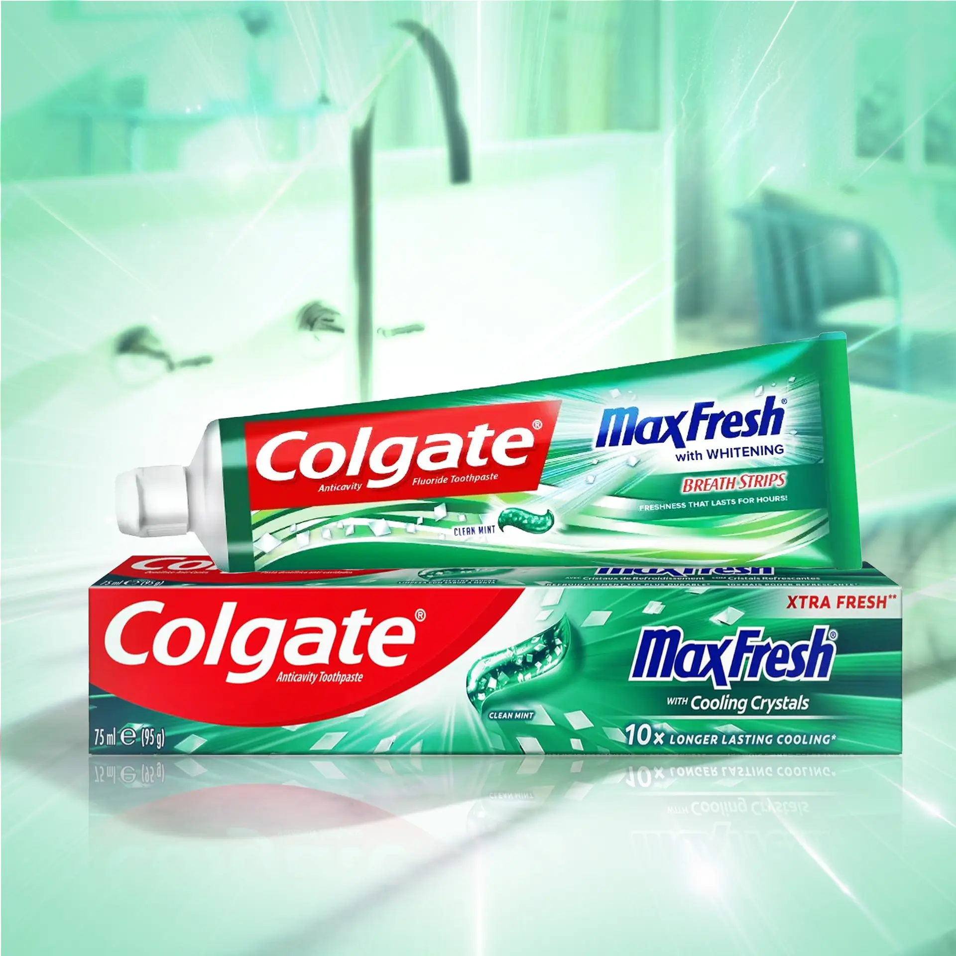 Colgate Toothpaste Maxfresh Cleanmint 4 pcs 75 ml - view 5