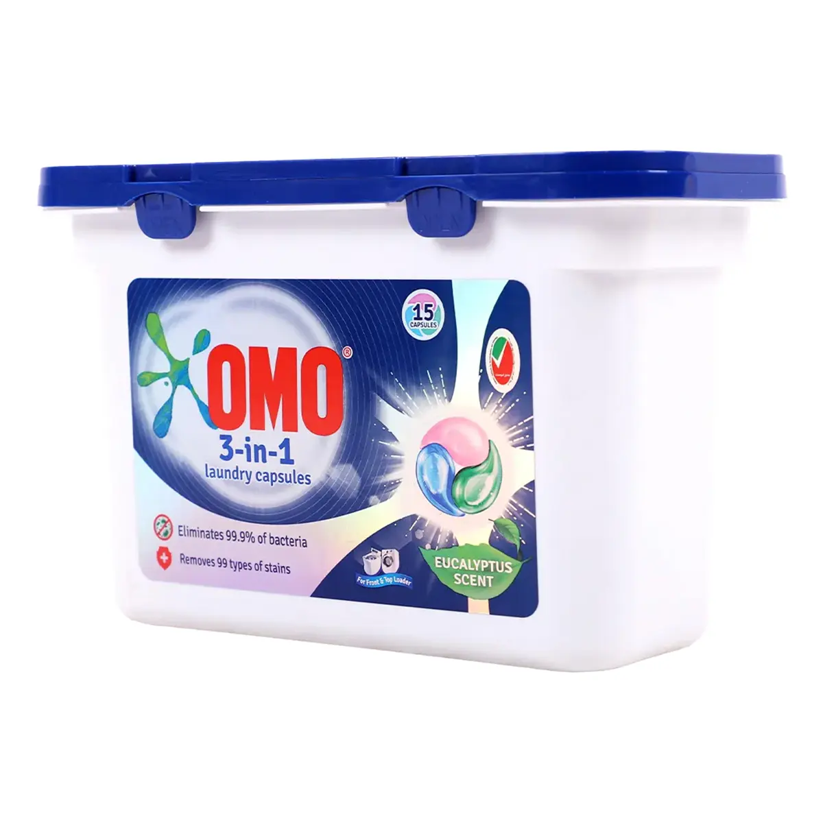 Omo 3In1 Laundry Capsules 225G - view 1