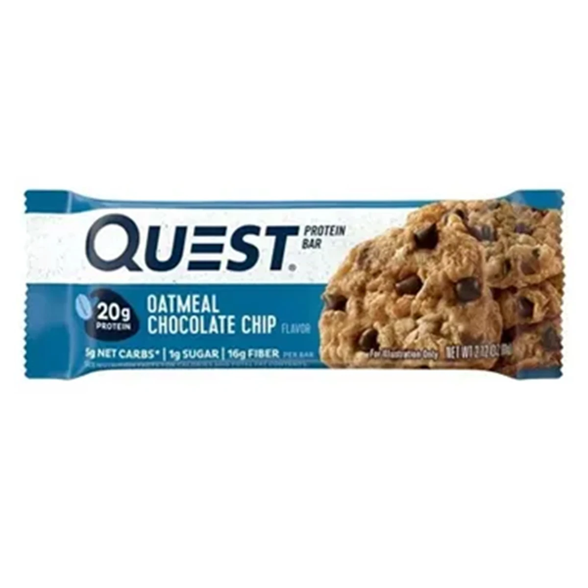 Quest Oatmeal Chocolate Protein Bar 60G