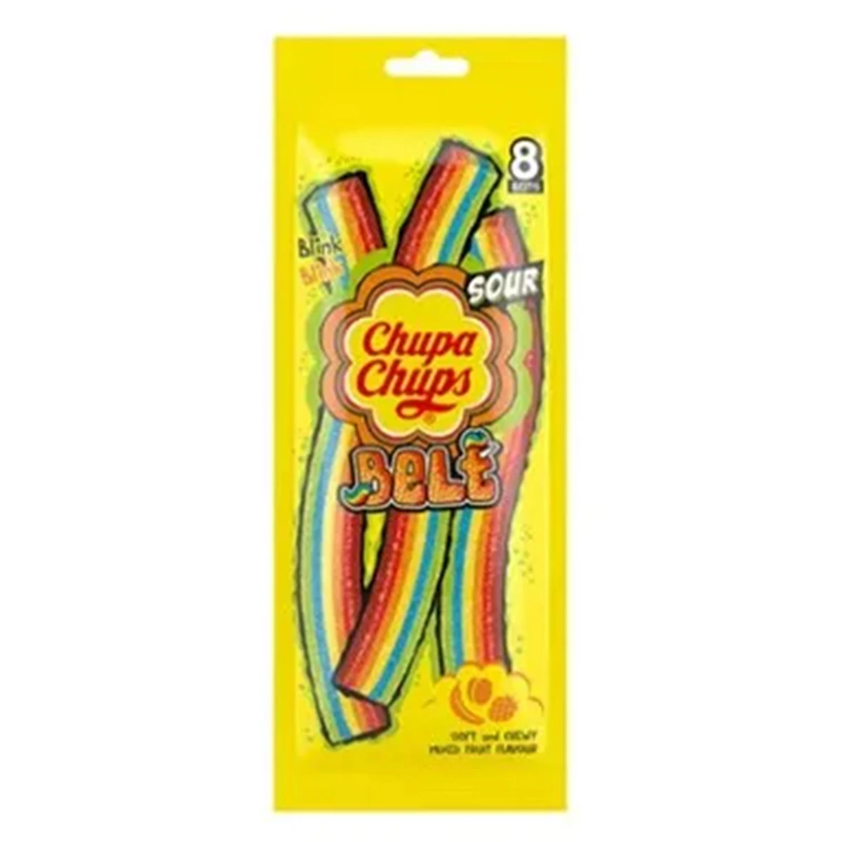 Chupa Chups Extruded Jellies Sour Belt 57 gm