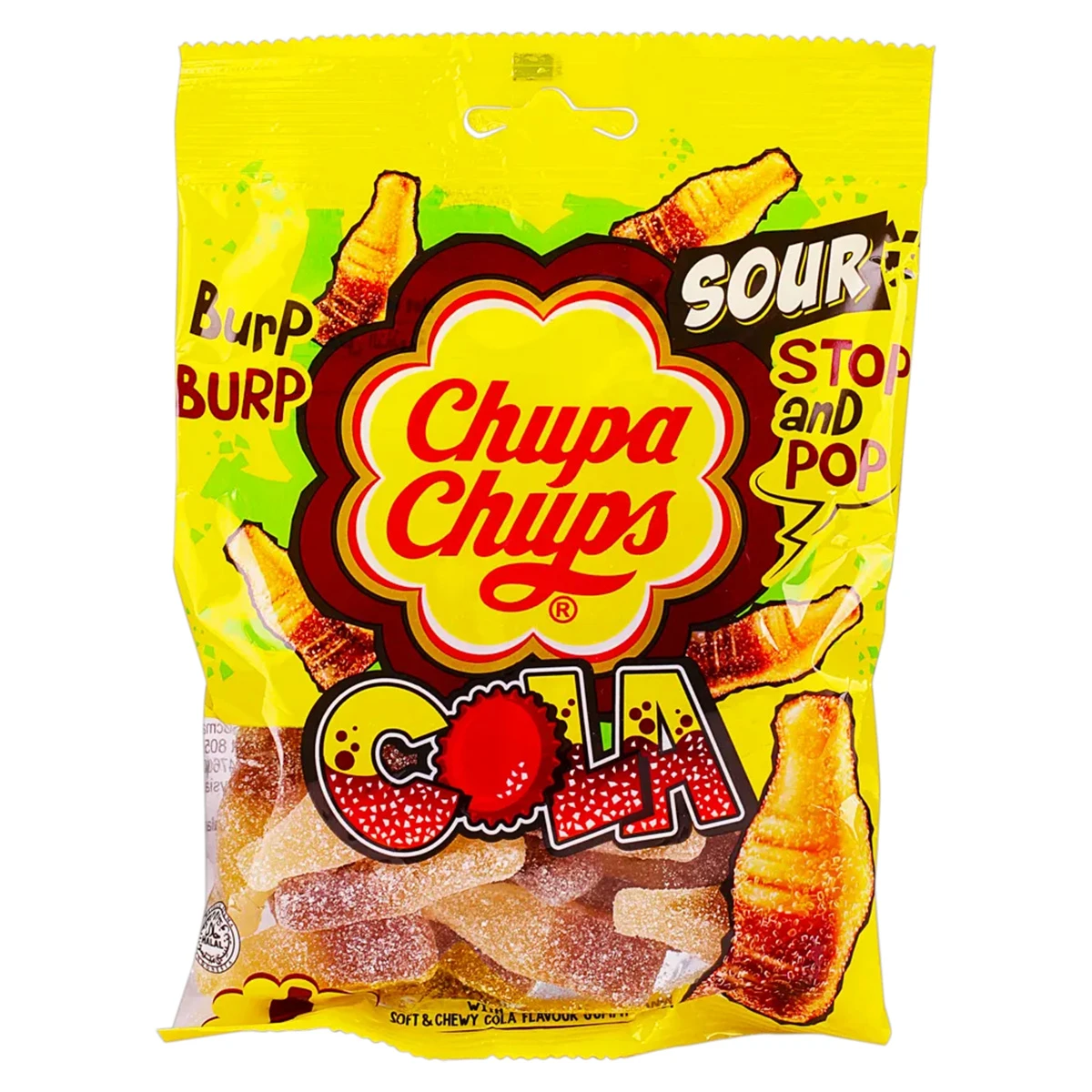 Chupa Chups Sour Cola Jellies 160 gm 
