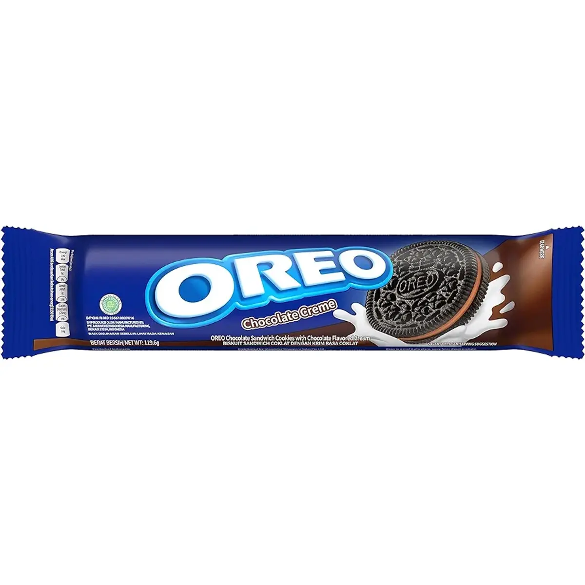 Oreo Chocolate Sandwich With Chocolate Cream 110.4 gm - view 1