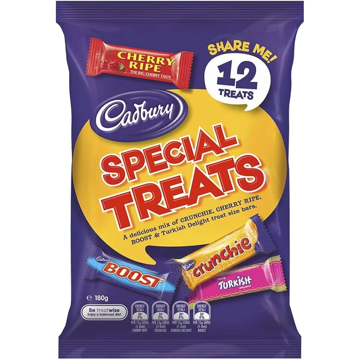Cadbury Special Treats Chocolate 12 pcs 180 gm