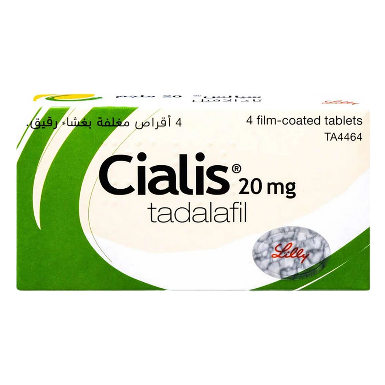 Cialis 20 Mg 4 Tablets
