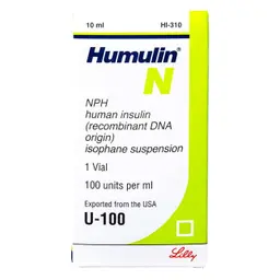 Humulin-N 100 IU Vial 10 ml